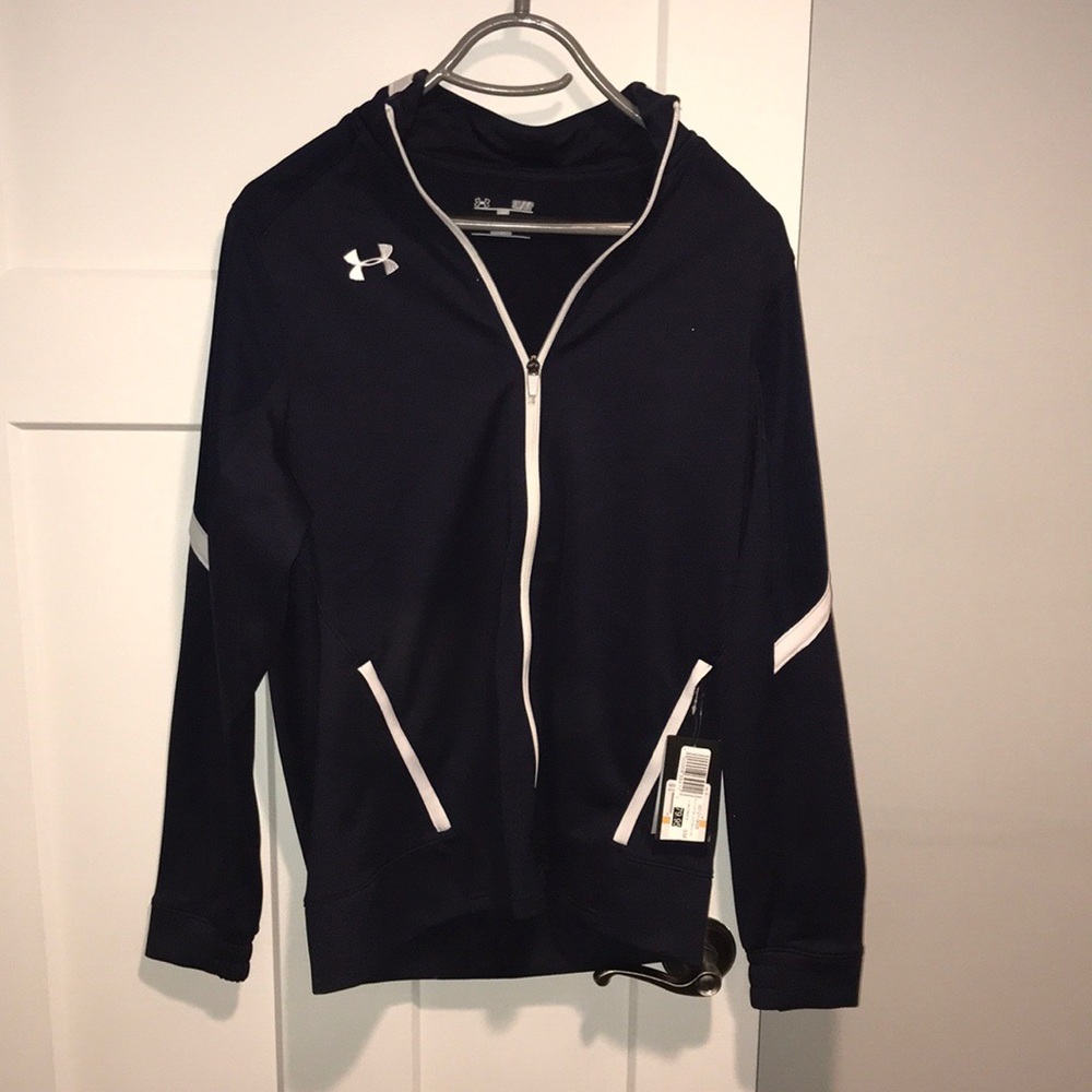 Under armor zip up sweatshirt